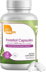 Zahler Inositol (120) Capsules