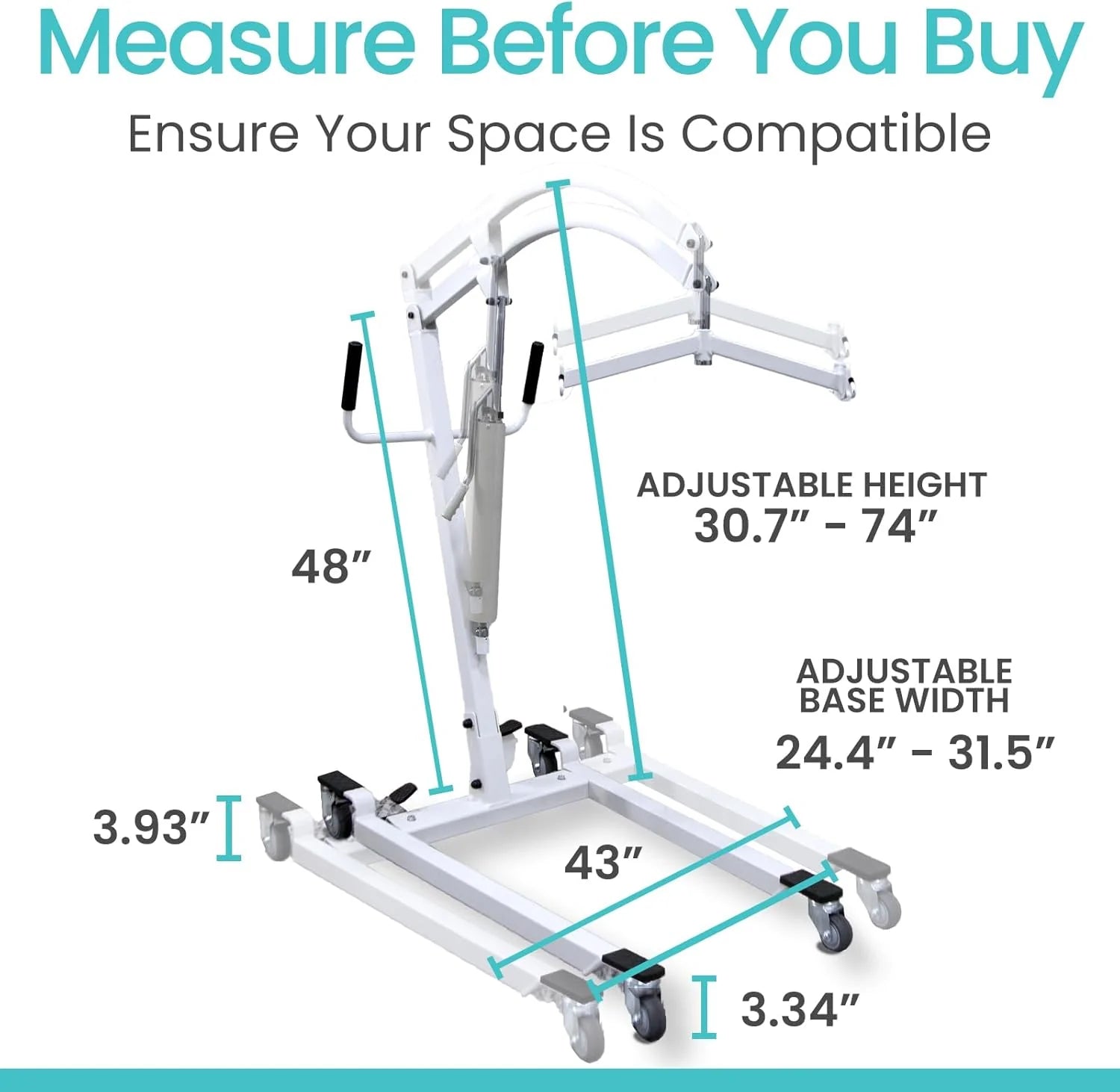 Vive Hydraulic Patient Lift