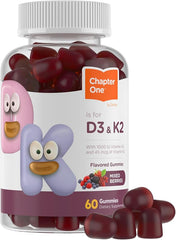 Zahler Vitamin D3 & K2 (60) Gummies