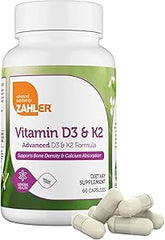 zahler vitamin D3 & k2 (60) Capsules