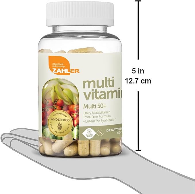 Zahler Multivitamin 50+ (60) Capsules