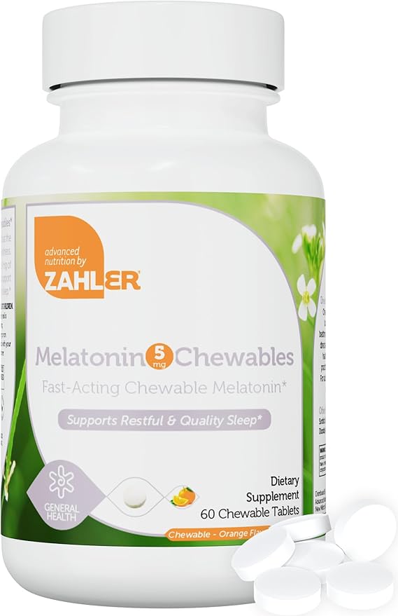 Zahler Melatonin Chewable 5mg