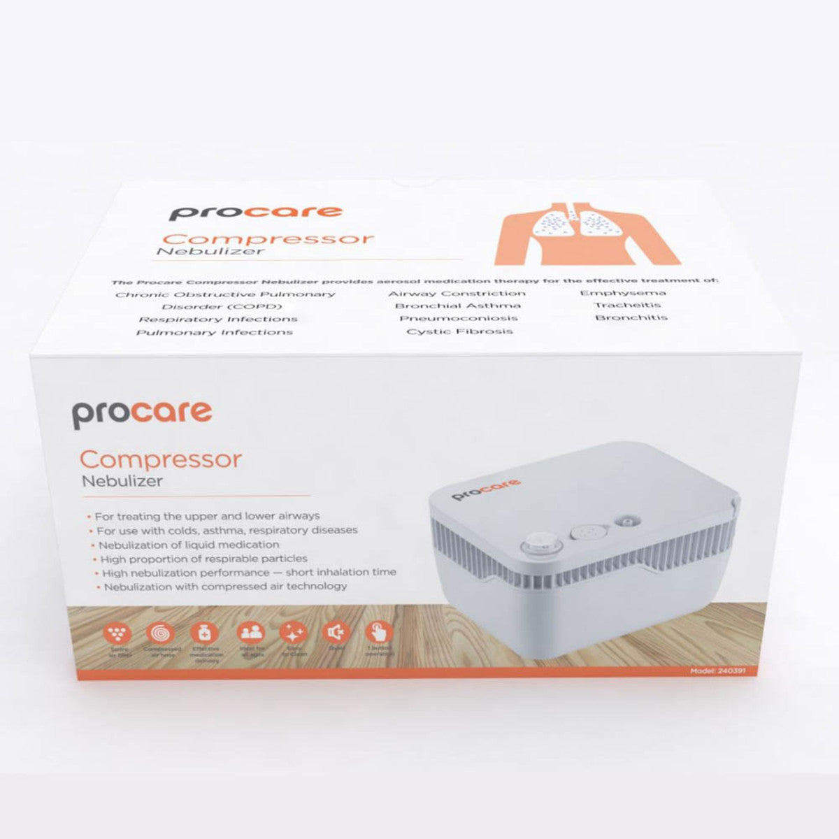 PROCARE COMPRESSOR NEBULIZER