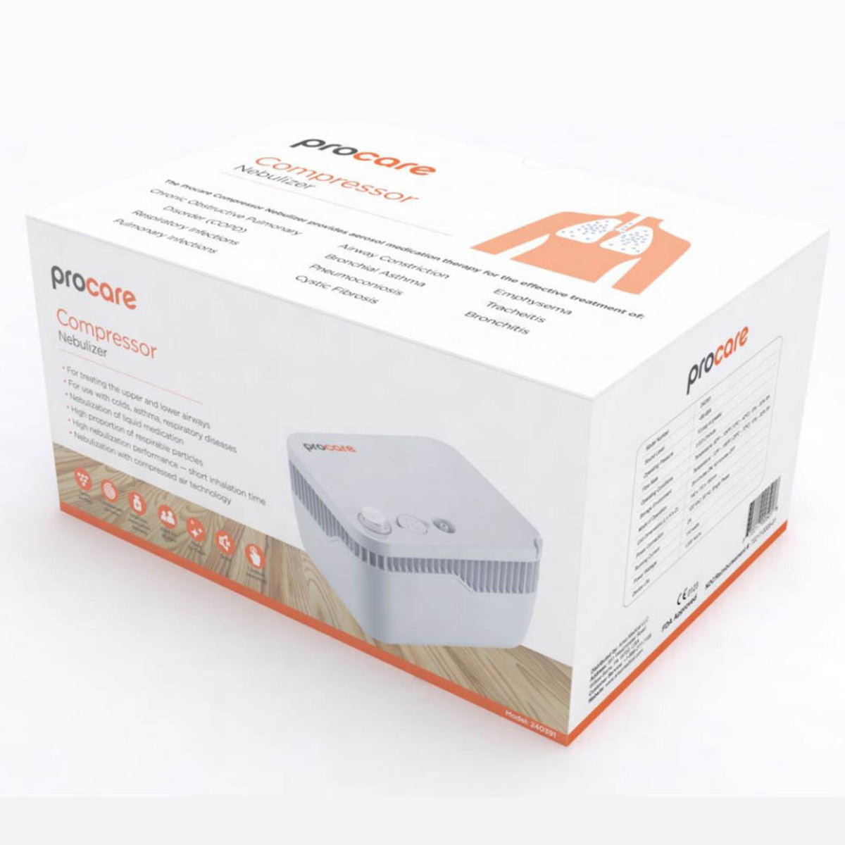 PROCARE COMPRESSOR NEBULIZER