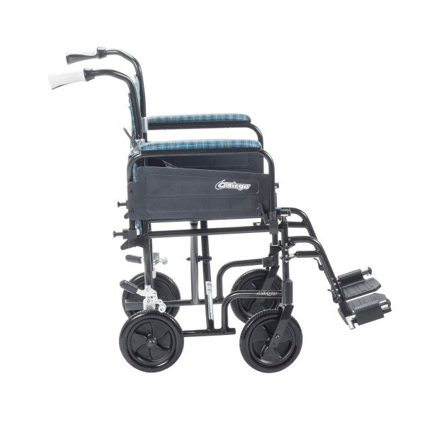 Drive Medical Airgo Comfort-Plus Lightweight Transport Chair