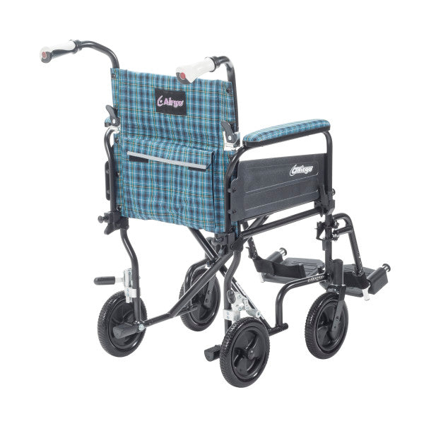 Drive Medical Airgo Comfort-Plus Lightweight Transport Chair