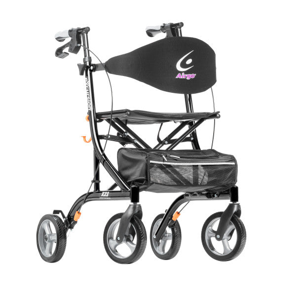 Drive Medical Airgo eXcursion X23 Lightweight Side-fold Rollator Tall Height