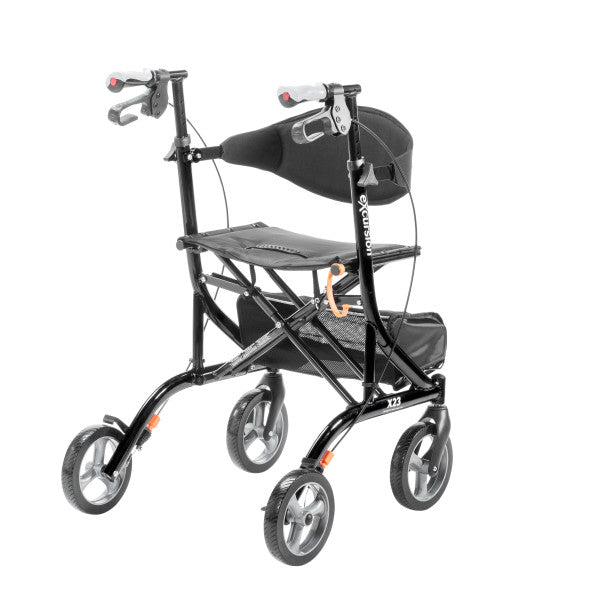 Drive Medical Airgo eXcursion X23 Lightweight Side-fold Rollator Tall Height