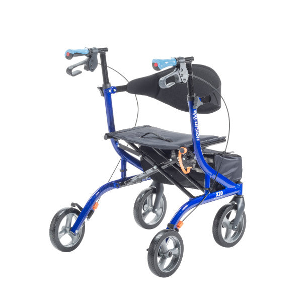 Drive Medical Airgo eXcursion X20 Lightweight Side-fold Rollator