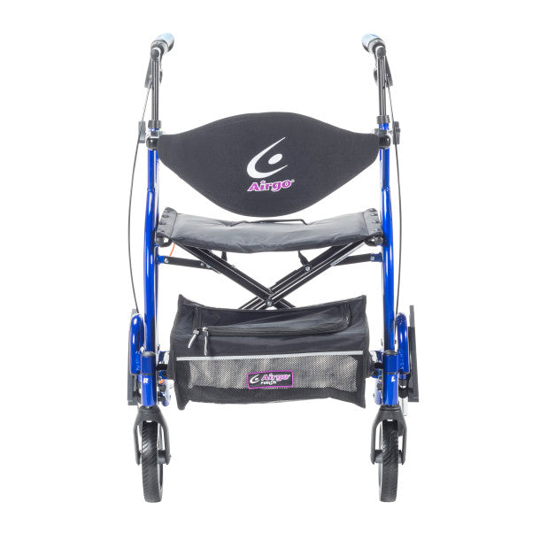 Drive Medical Airgo Fusion F23 Side-Folding Rollator & Transport Chair