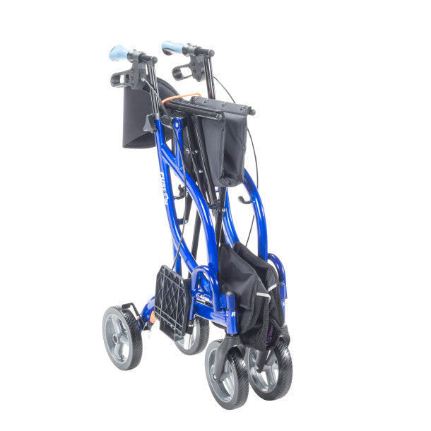 Drive Medical Airgo Fusion F23 Side-Folding Rollator & Transport Chair