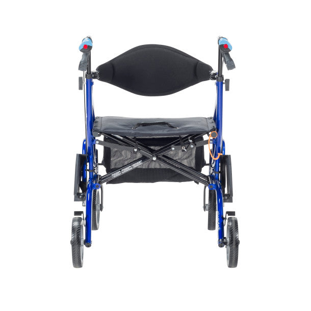 Drive Medical Airgo Fusion F20 Side-Folding Rollator & Transport Chair