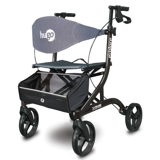 Drive Medical Hugo eXplore Side-Fold Rolling walker with a Seat