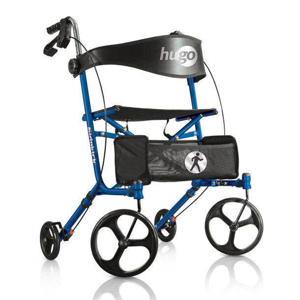 Drive Medical Hugo Sidekick Side-Folding Rolling Walker with a Seat