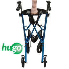 Drive Medical Hugo Sidekick Side-Folding Rolling Walker with a Seat