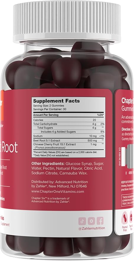 Zahler beet Root (60) Gummies