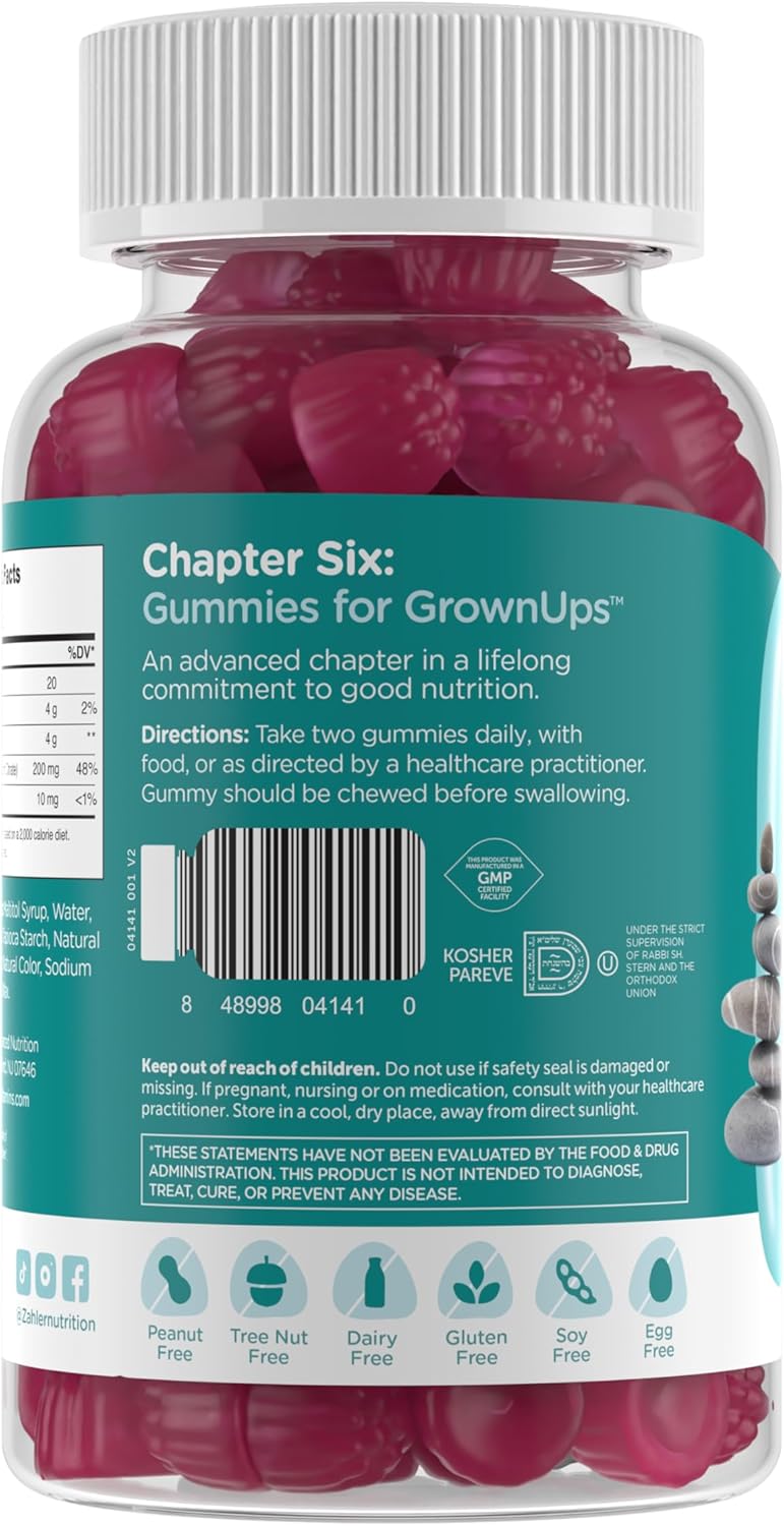 Zahler Magnesium Sugar Free (60) Gummies