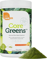 Zahler Core Greens (12.2 oz) Citrus Powder