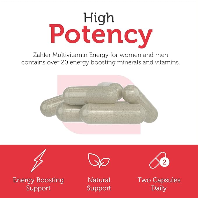 Zahler Multivitamins Energy (60) Capsules