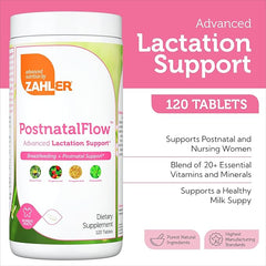 Zahler Postnatal Flow (120) Tablets