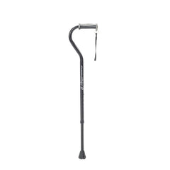 Drive Medical Airgo Comfort-Plus Aluminum Cane, Offset Handle