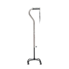 Drive Medical Airgo Comfort-Plus Adjustable Quad Canes, Small Base