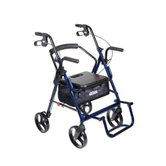 Drive Medical Duet Rollator/Transport Chair, 8" Casters