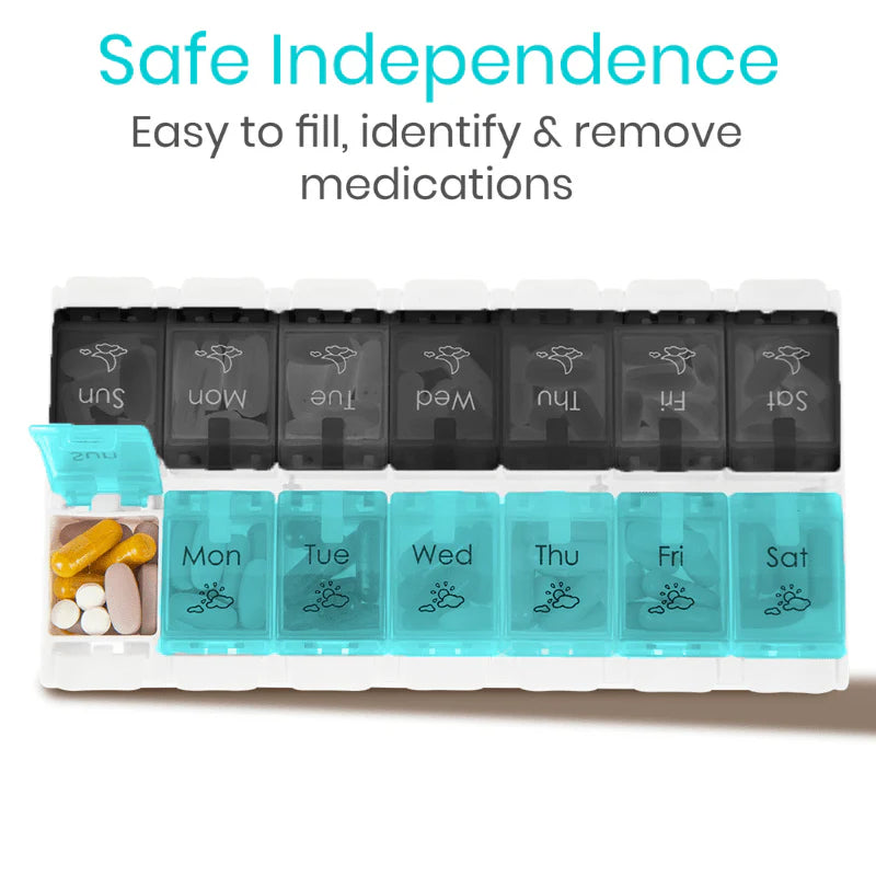 Vive AM & PM Pill Organizer