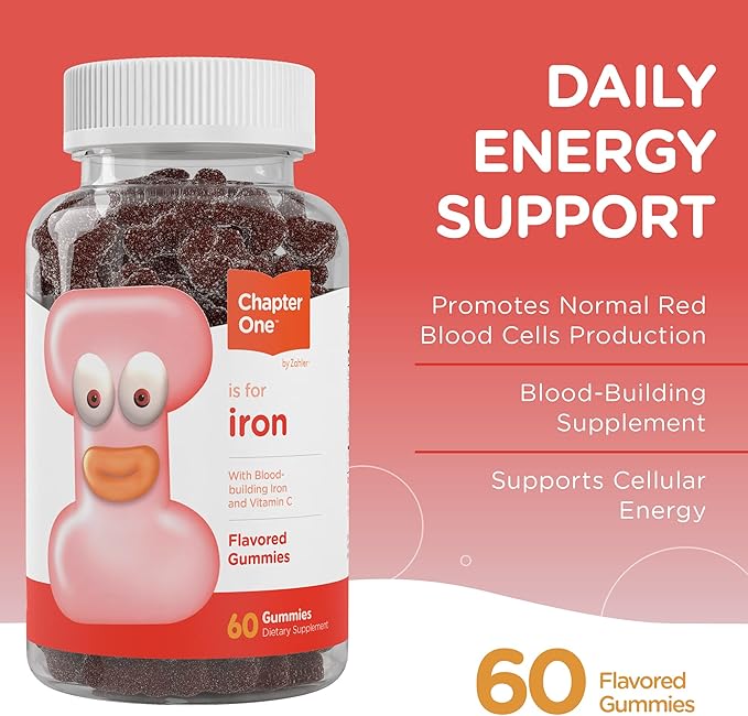 Zahler Iron (60) Gummies