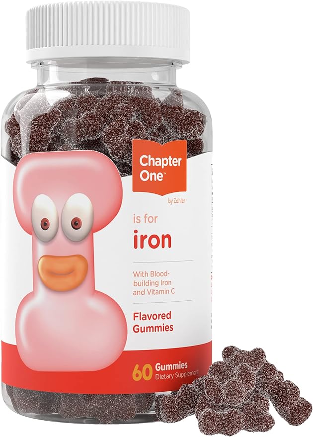 Zahler Iron (60) Gummies