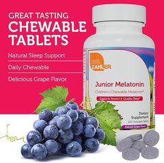 Zahler Junior Melatonin (120) Chewable Tablets