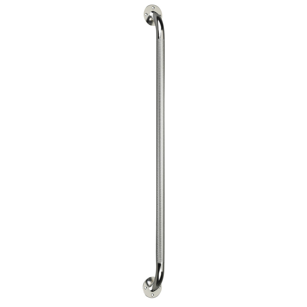 Drive Medical Chrome Knurled Grab Bar