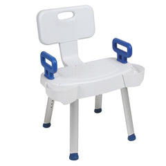 Drive Medical Shower Chair with Folding Back