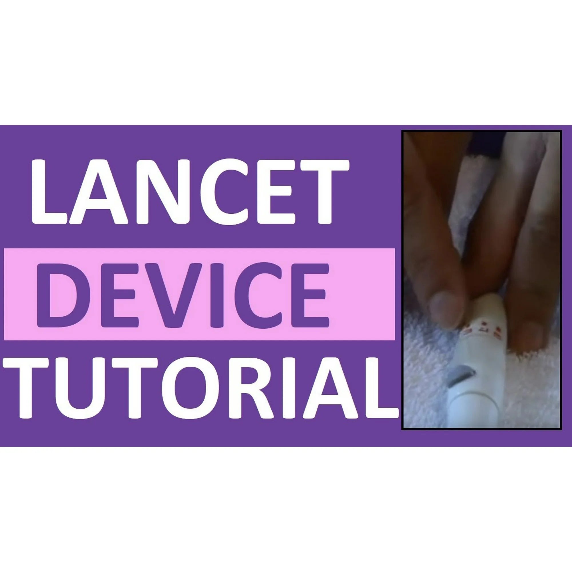 Leader Lancing Device, 1ct - Adjustable Comfort & Precision for Blood Glucose Testing