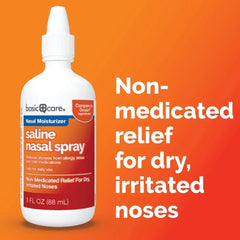 Leader Saline Nasal Spray, 3oz