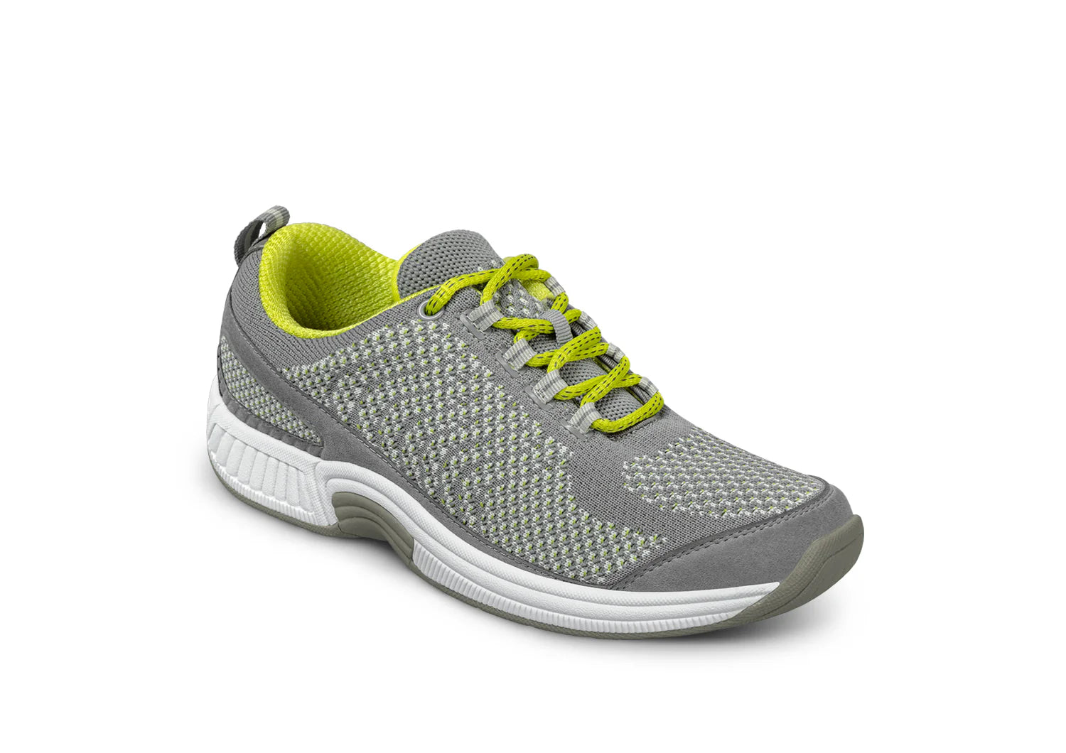 OrthoFeet Coral Gray Women's Sneakers