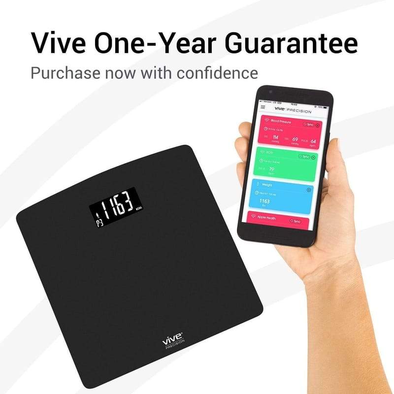 Vive Digital Scale Compatible with Smart Devices