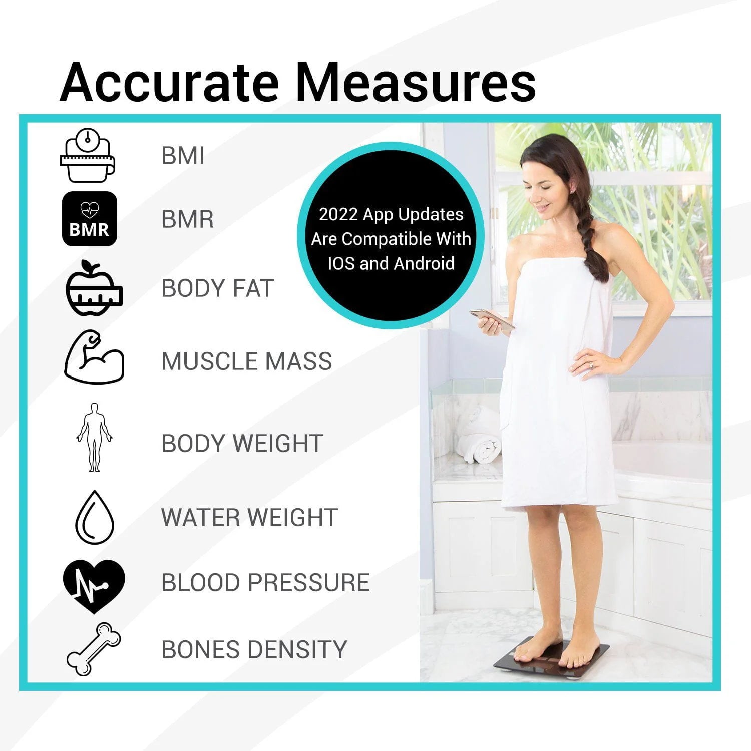 Vive Smart Body Fat Scale