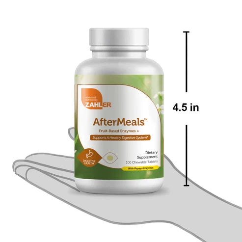 Zahler AfterMeals (100) Chewable Tablets