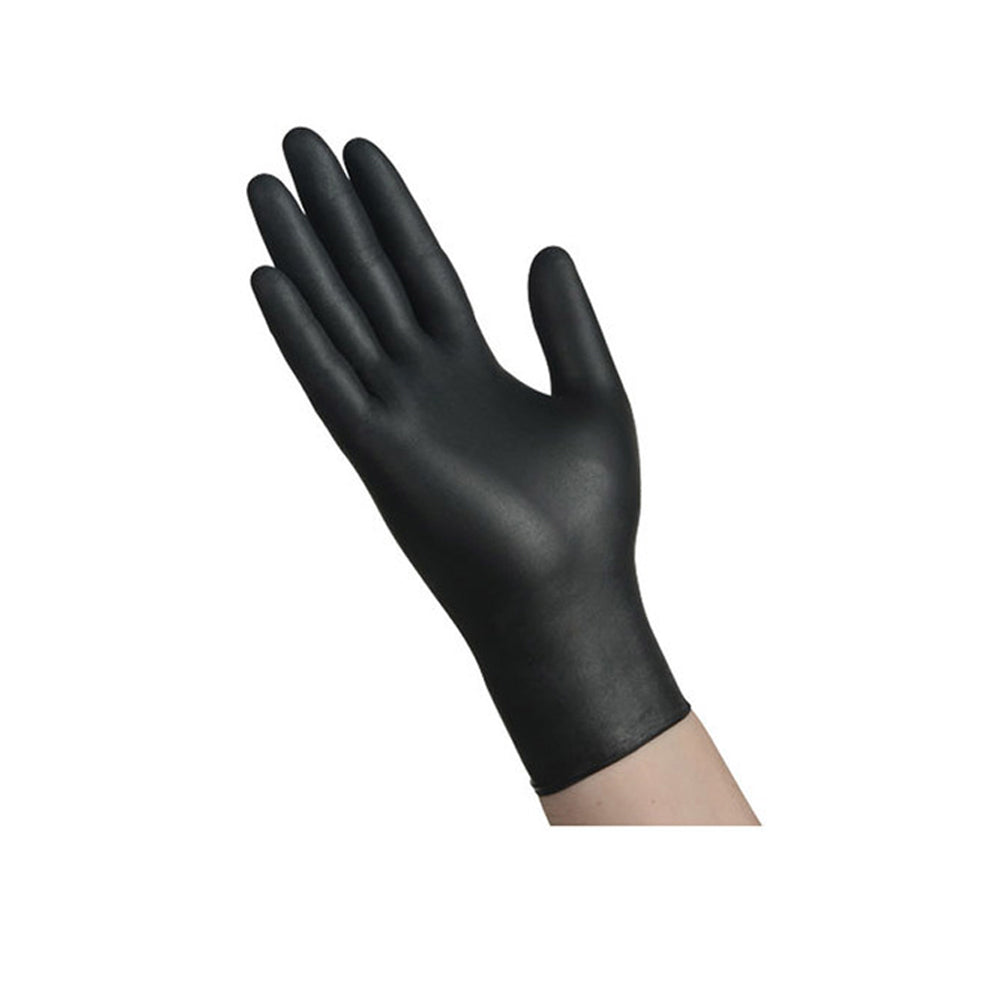 Black Vinyl Gloves