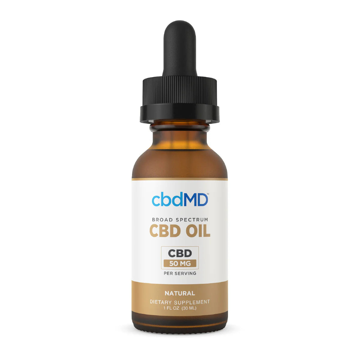 cbdMD Broad Spectrum CBD Oil Tincture