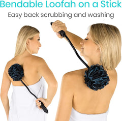 Vive Bendable Loofah Brush