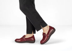 OrthoFeet Chelsea Women's Casual - Dark Cherry