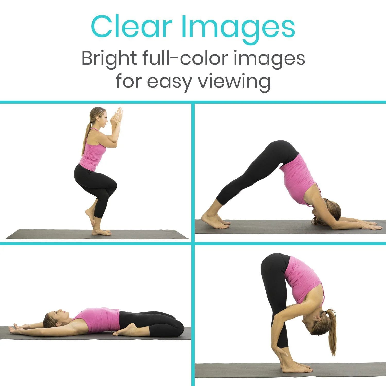 Vive Yoga Poses Poster