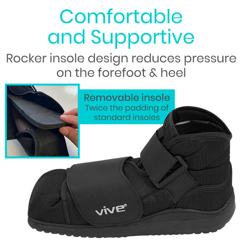 Vive Closed Toe Post OP Shoe