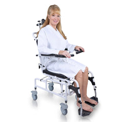 Vive Reclining Shower Commode Transport Chair