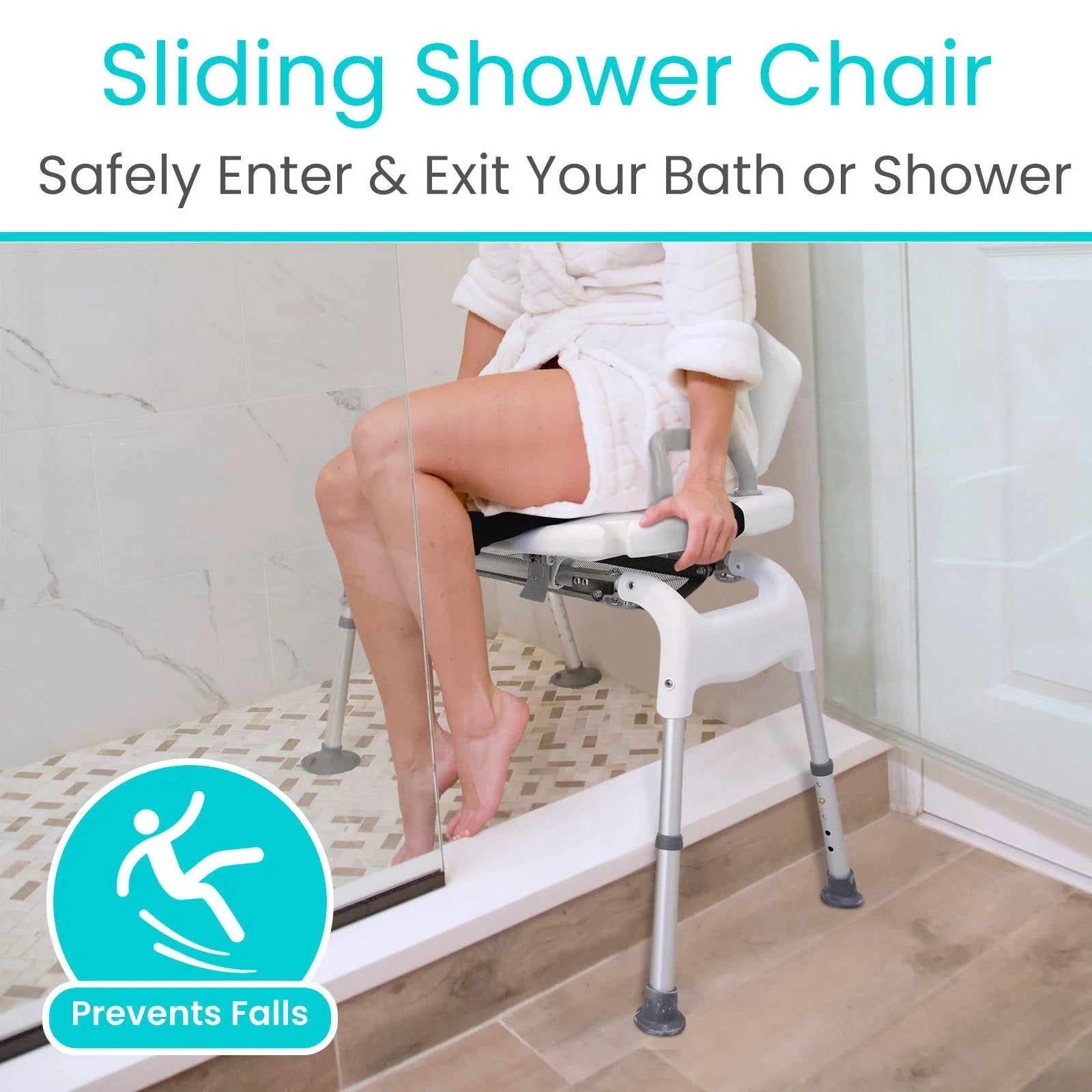 Vive Sliding Shower Chair