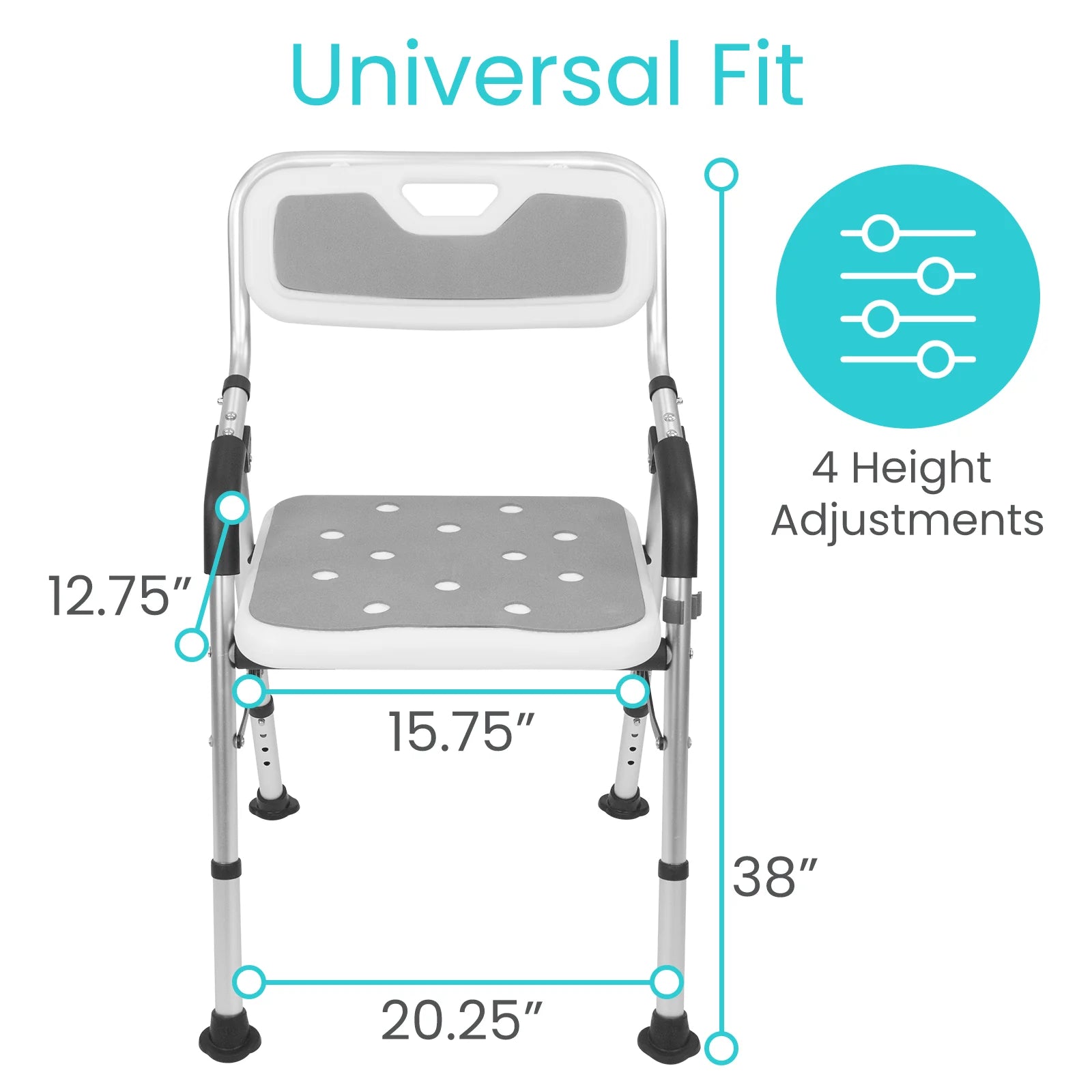 Vive Folding Shower Chair