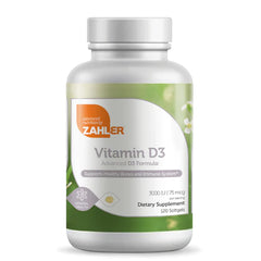 Zahler Vitamin D3 Softgels 3000 IU