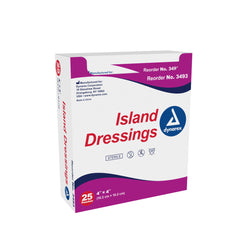 Milliken Medical Island Dressings - Sterile